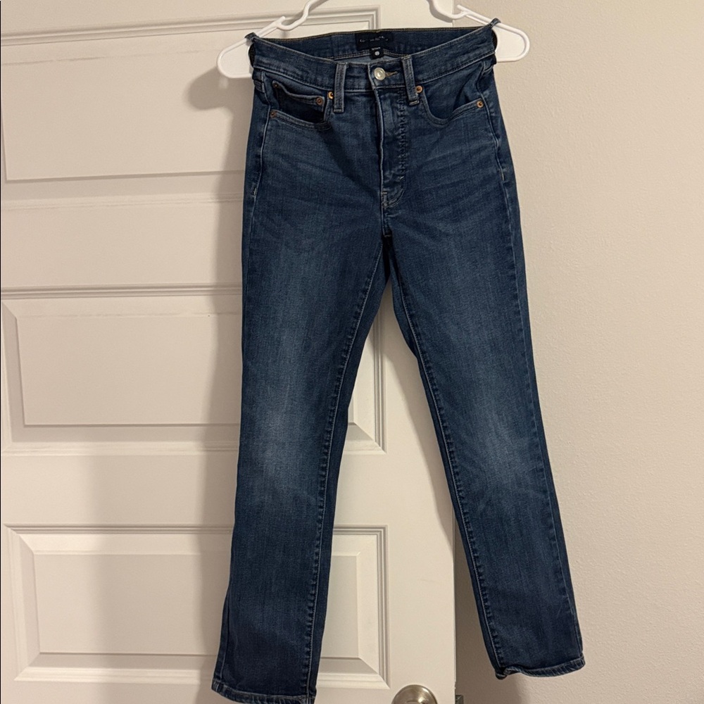 Lucky Brand Dark Blue Straight Leg Jeans